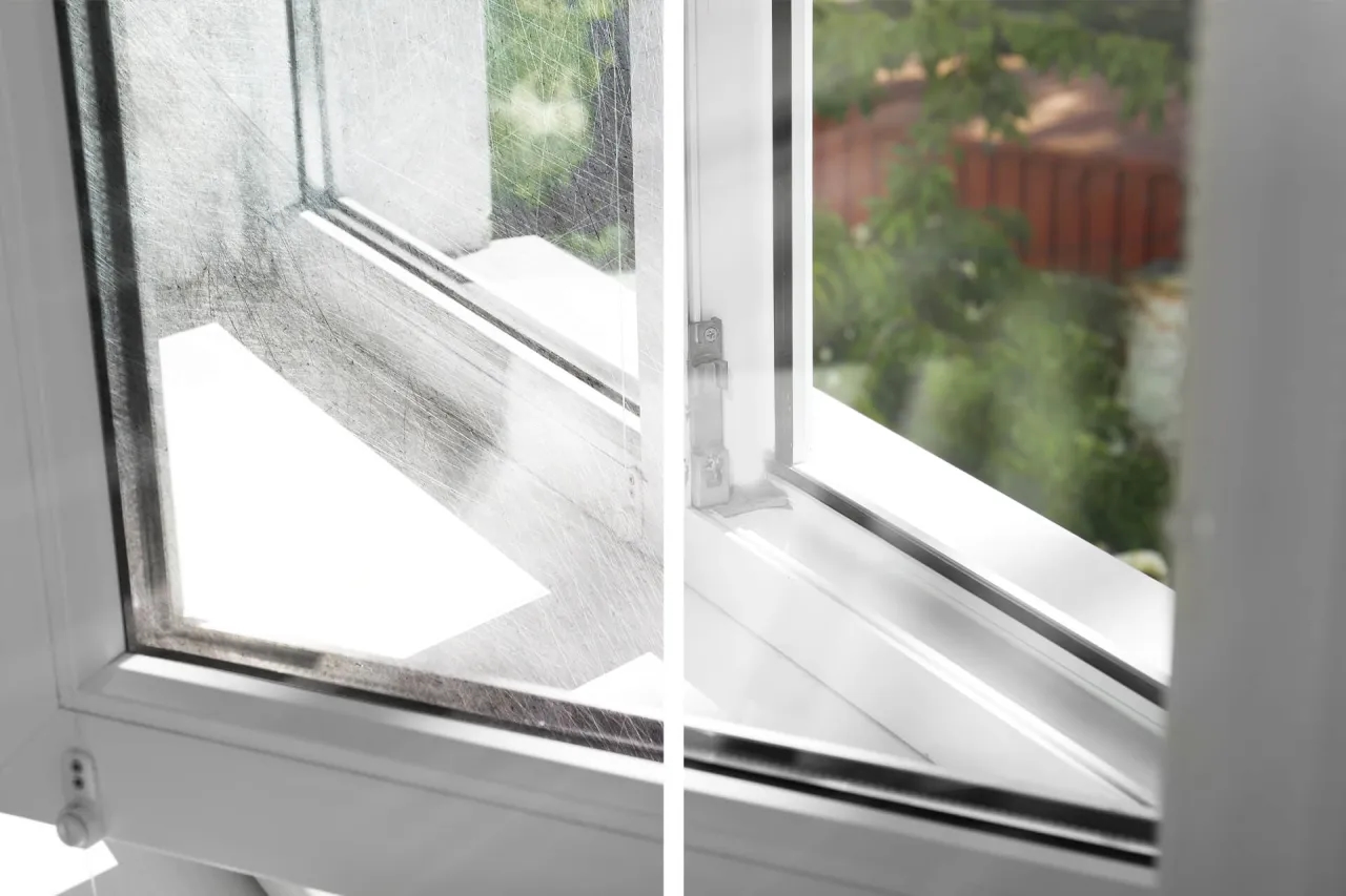 Jak myć okna gazetą i uniknąć zarysowań na szybach