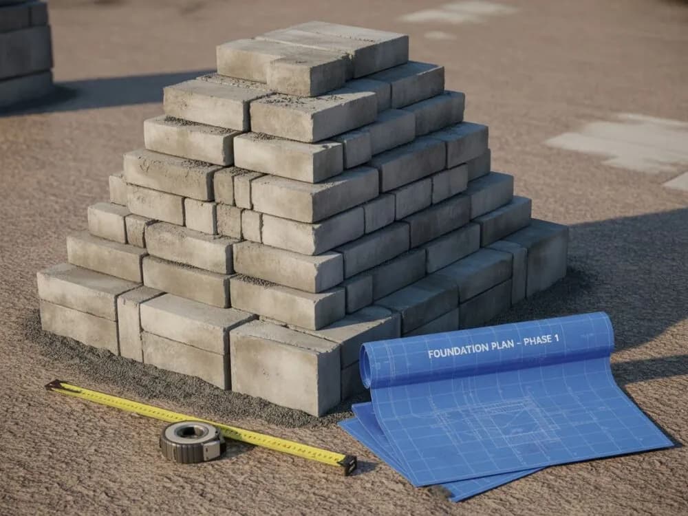 Ile bloczków na fundament? Sprawdź, jak uniknąć błędów i oszczędzić pieniądze