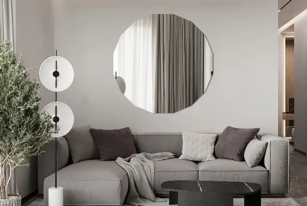 Lustro w salonie na jakiej wysokości? Oto najlepsze wskazówki