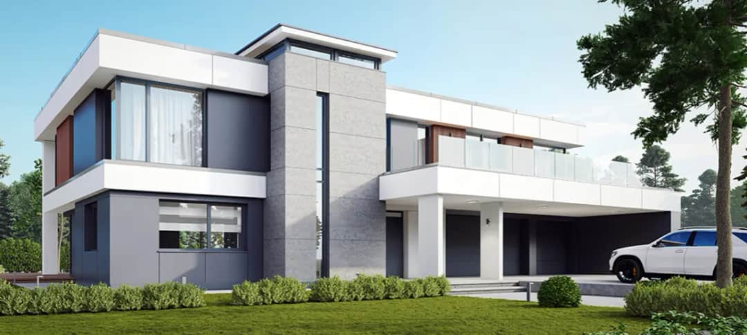 Jaki taras do szarej elewacji? Najlepsze materiały i kolory, które zachwycą