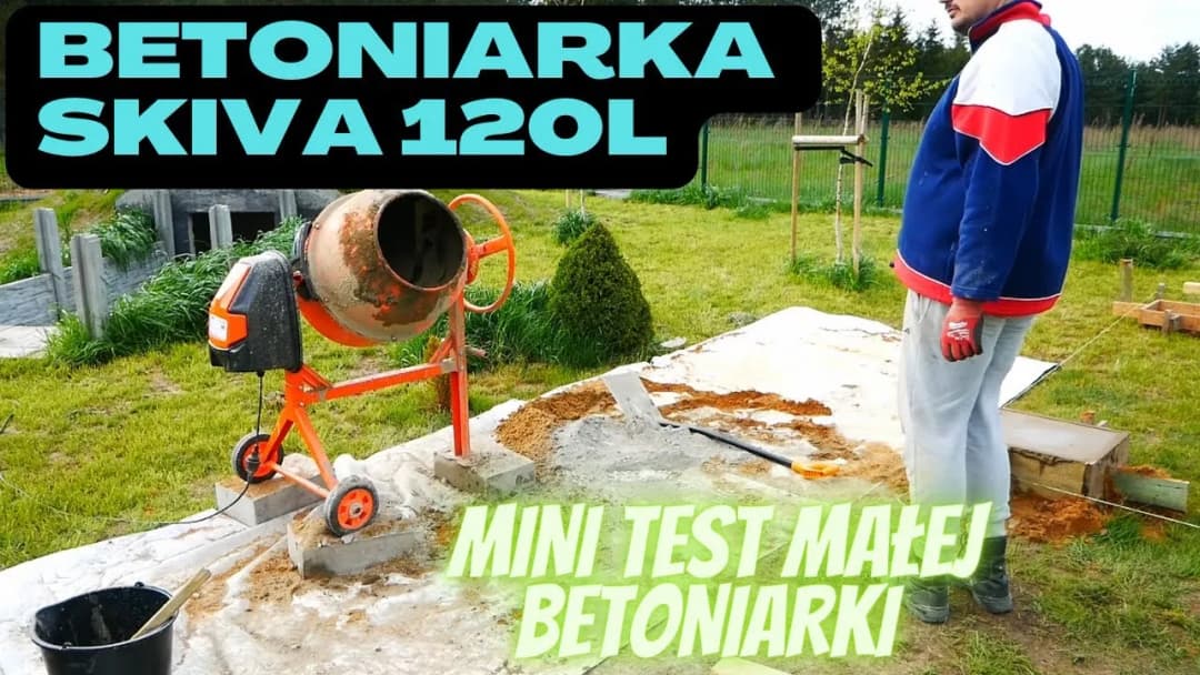 Jak zrobić małą betoniarkę - proste kroki, które zaoszczędzą czas